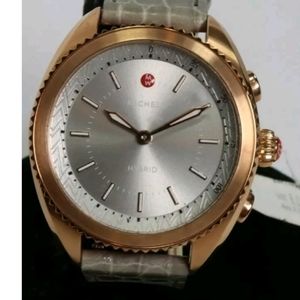 Michele Hybrid SMARTWATCH-GREY & ROSE GOLD